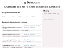 Tablet Screenshot of democats.org
